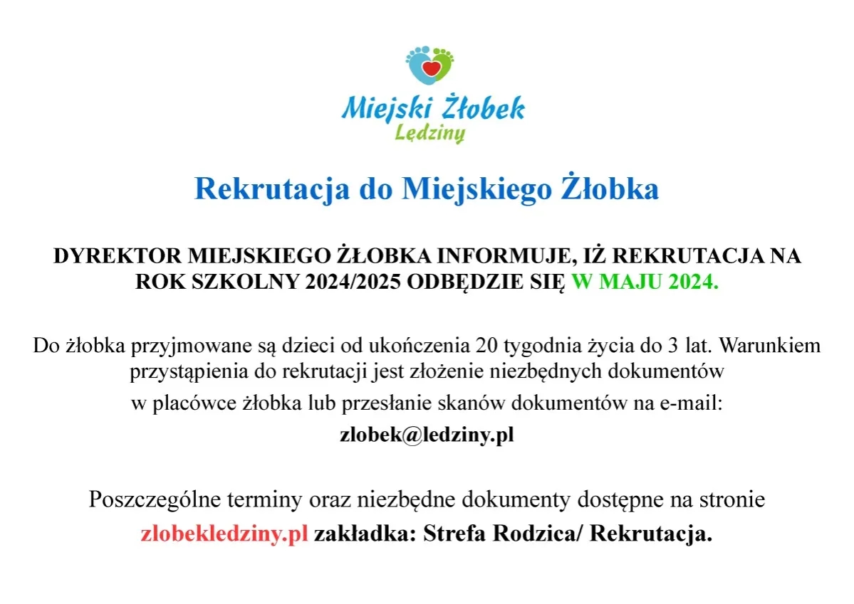 Kiedy zapisy do żłobka? Sprawdź terminy i ważne informacje